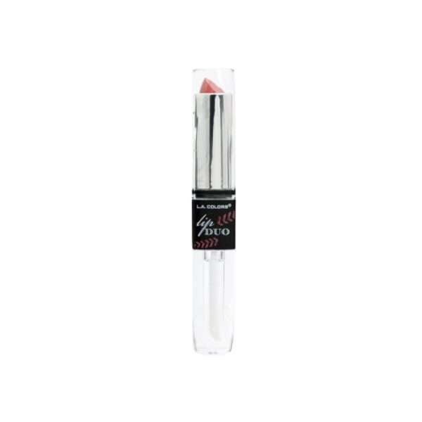 Trendy -lip- duo -labial- brillo- La Colors -Clg65 eternal- flame